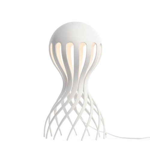 White Cirrata Table Lamp