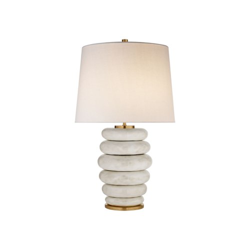 Antique White Kelly Wearstler Phoebe Stacked Table Lamp
