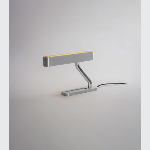 Satin Nickel Colt Table Lamp