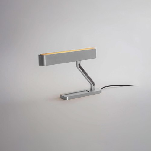 Satin Nickel Colt Table Lamp