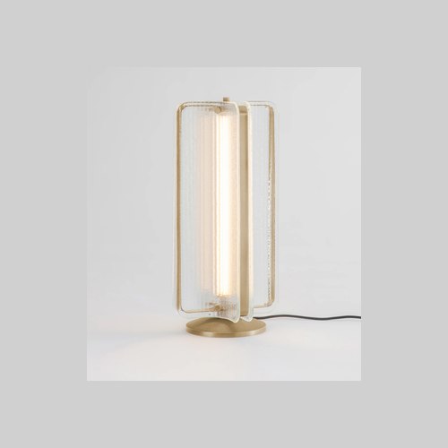 Satin Brass Apex Table Lamp