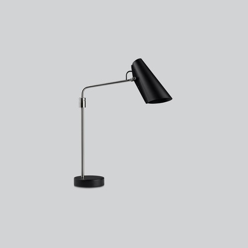Black/Steel Birdy Swing Table Lamp
