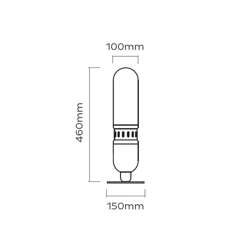 Dark Bronze Occulo Table Lamp