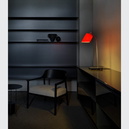 Red Lampe De Bureau Table Lamp