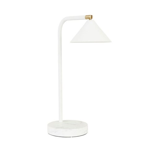 White Easton Horizon Desk Lamp