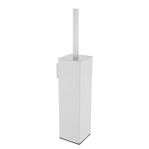 Matte White Code Pure Toilet Brush Holder - 7 Colours