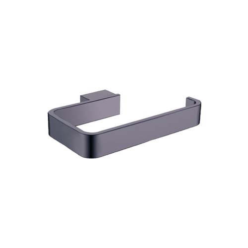 Gunmetal Quadro Toilet Roll Holder