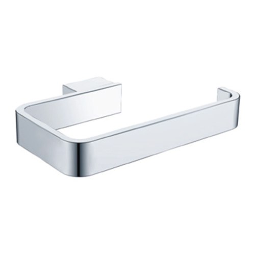 Brushed Nickel Quadro Toilet Roll Holder