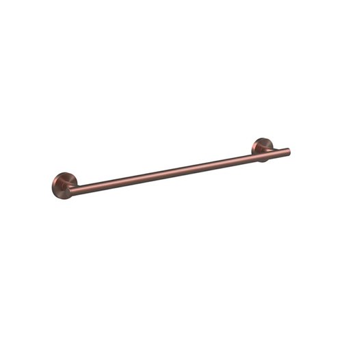 Brushed Copper Evoke Towel Rail - 450mm