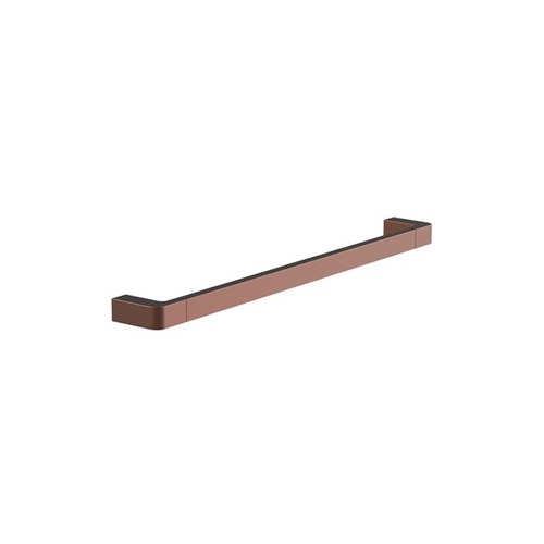 Brushed Copper Quadro Towel Rail - 470mm