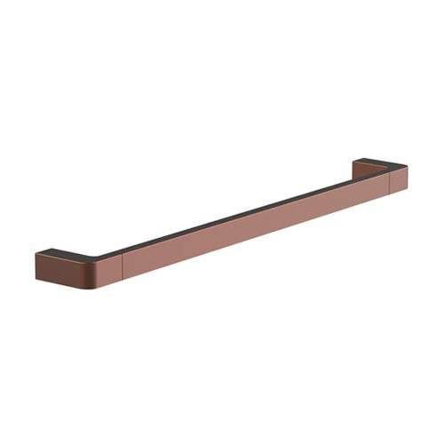 Brushed Copper Quadro Towel Rail - 470mm