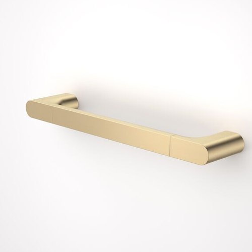 Brushed Brass Urbane II Universal Rail Straight 400mm - Brushed Brass