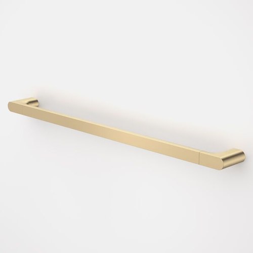 Brushed Brass Urbane II Universal Rail Straight 800mm