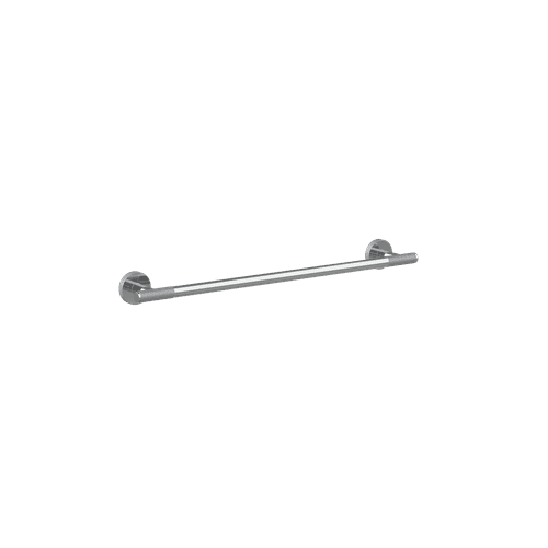 Chrome Motivo Knurled Towel Bar 500mm