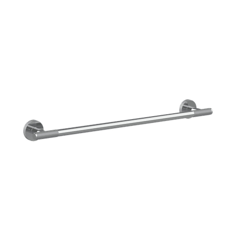 Chrome Motivo Knurled Towel Bar 500mm