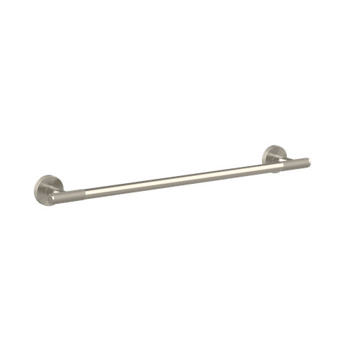 Brushed Nickel Motivo Knurled Towel Bar 500mm