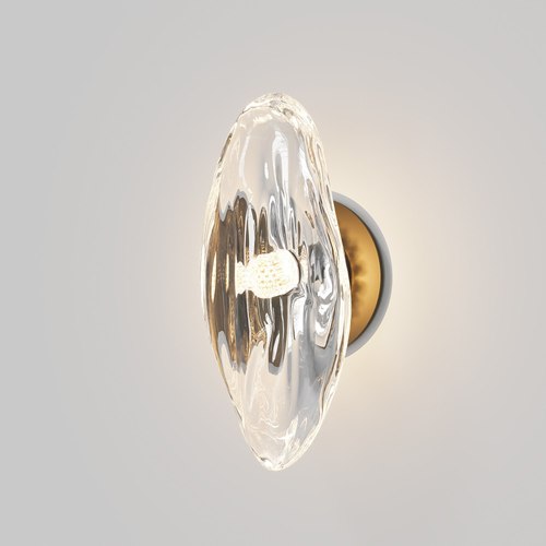 Medium Bronze Powdercoat FLO - Wall light