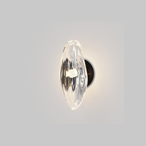 Matte Black Powdercoat FLO - Wall light