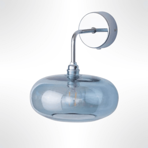 Topaz Blue Horizon Wall Light