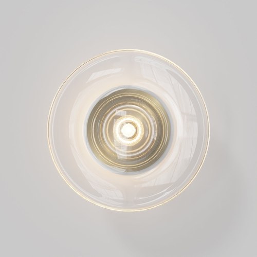 Brass Sol Round Wall Light