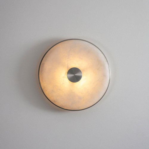 Satin Nickel Beran Wall Light