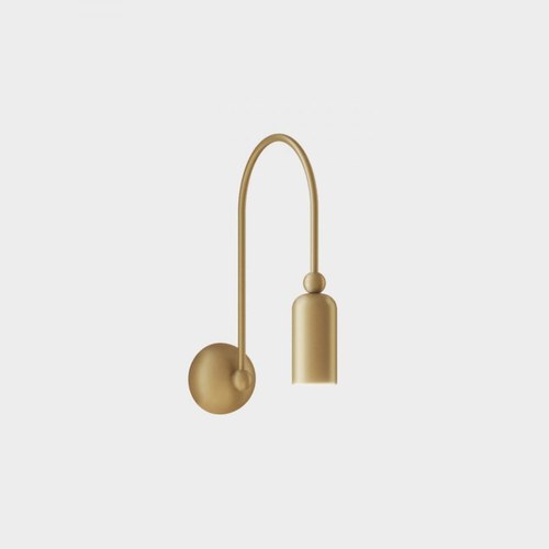 Natural Brass Madame Wall Light
