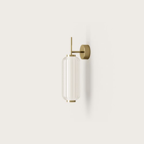 Matte Brass Elma Wall Light