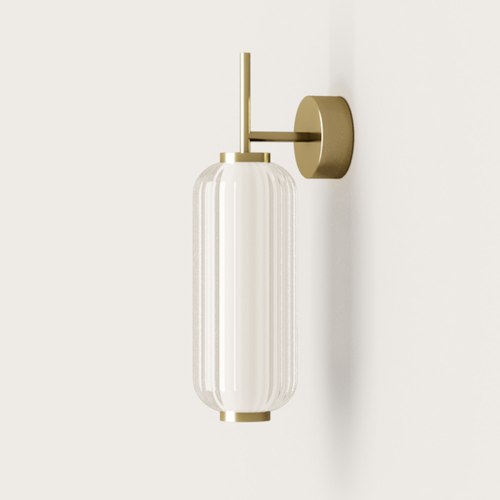 Matte Brass Elma Wall Light