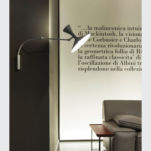 Grey Lampe de Marseille Mini Wall Light