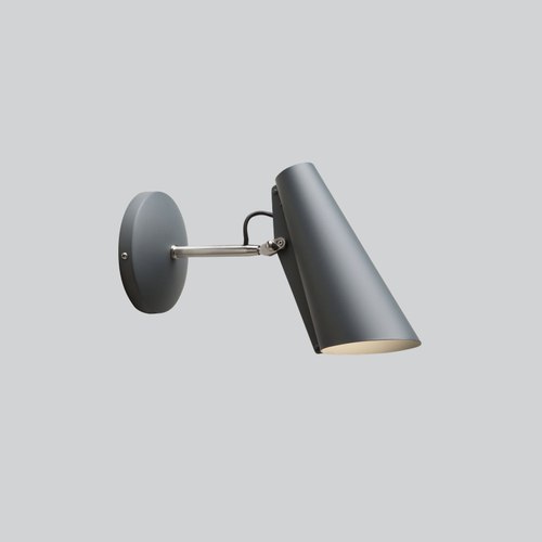 Grey / Steel Birdy Wall Light