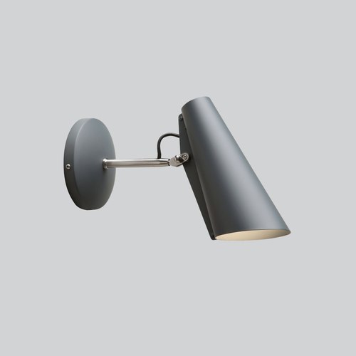 Grey / Steel Birdy Wall Light