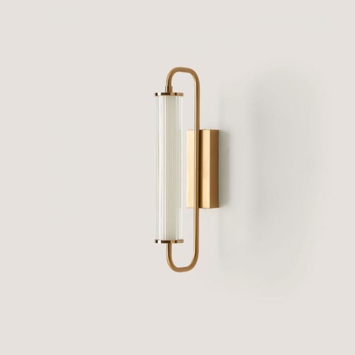 Aged Gold Ison Wall Light