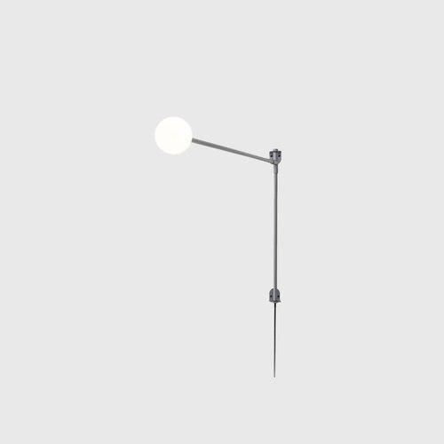 Grey Potence Pivotante Mini Wall Light