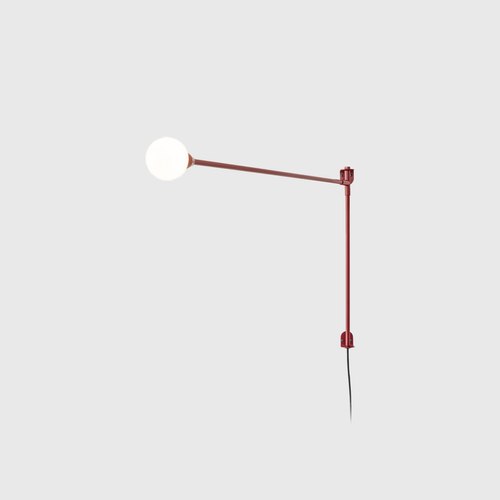 Red Potence Pivotante Mini Wall Light