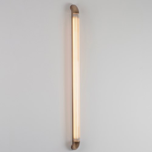 Antique Brass Strata Wall Light