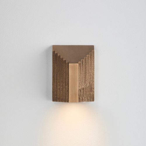 Antique Brass Tor Mini Wall Light