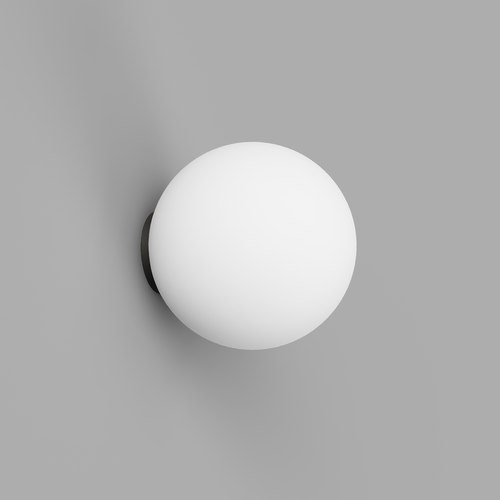 Iron Orb Mirror Wall Light