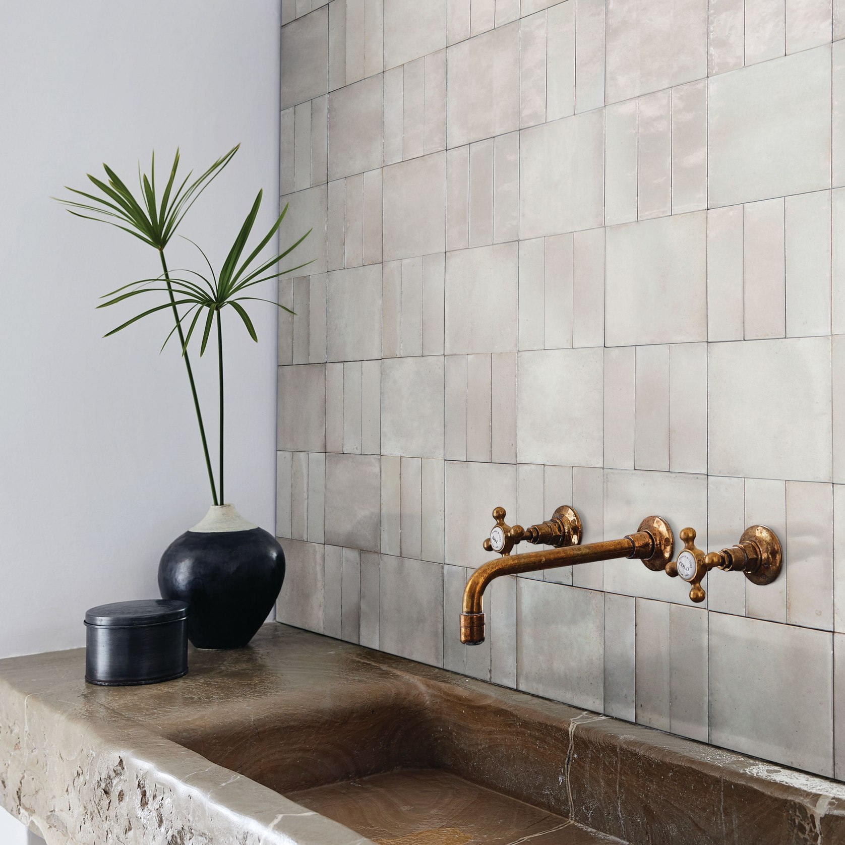 Riad Natural Gloss 150x50mm Wall Tile | ArchiPro AU