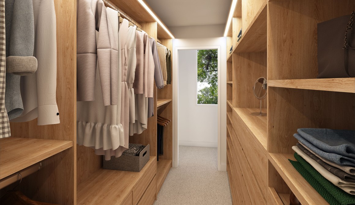 Custom Walk In Wardrobe Innovative Interiors ArchiPro AU