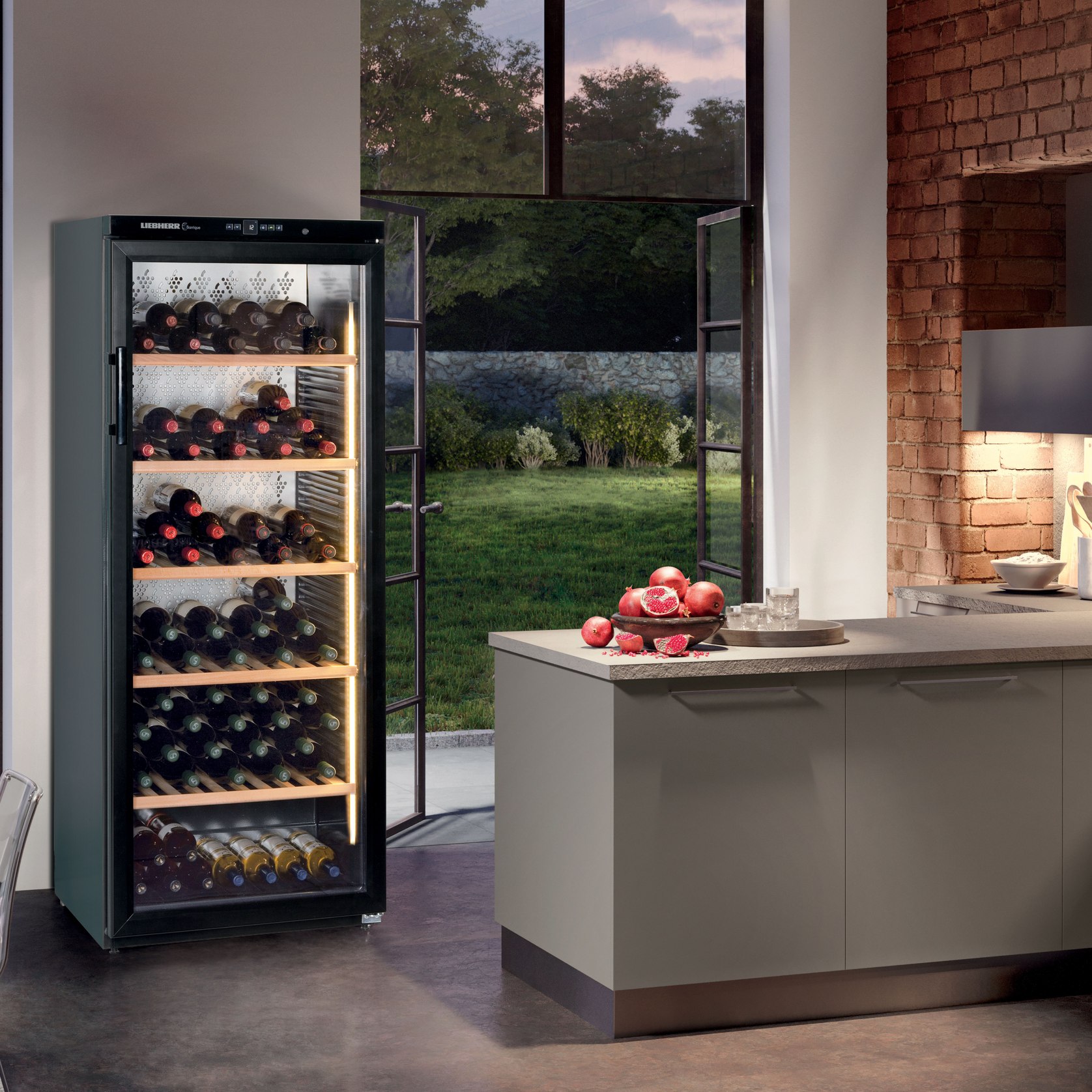 WKb 4112 Barrique | Single Zone Freestanding Wine Cellar | ArchiPro AU