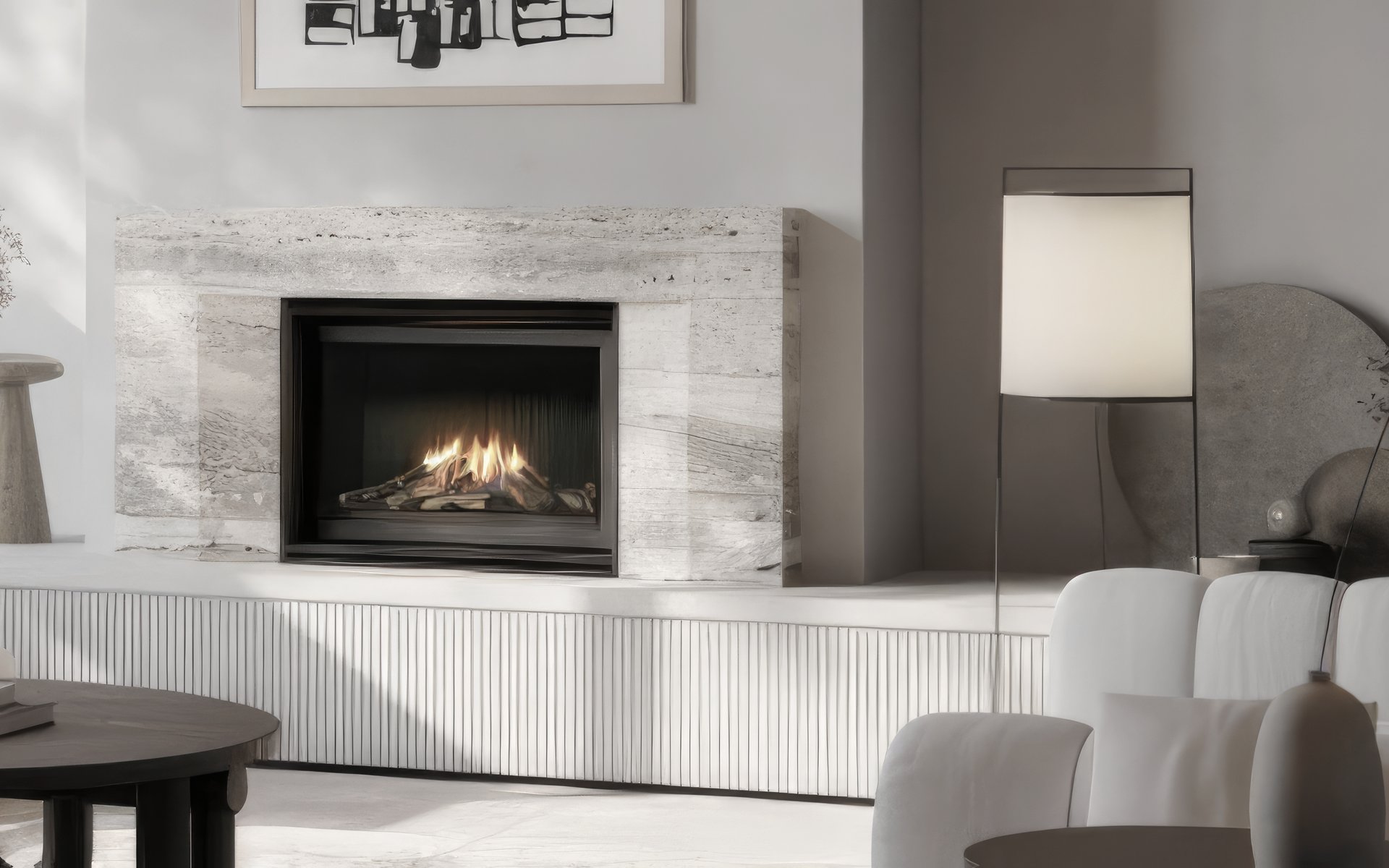 Real Flame Fireplace