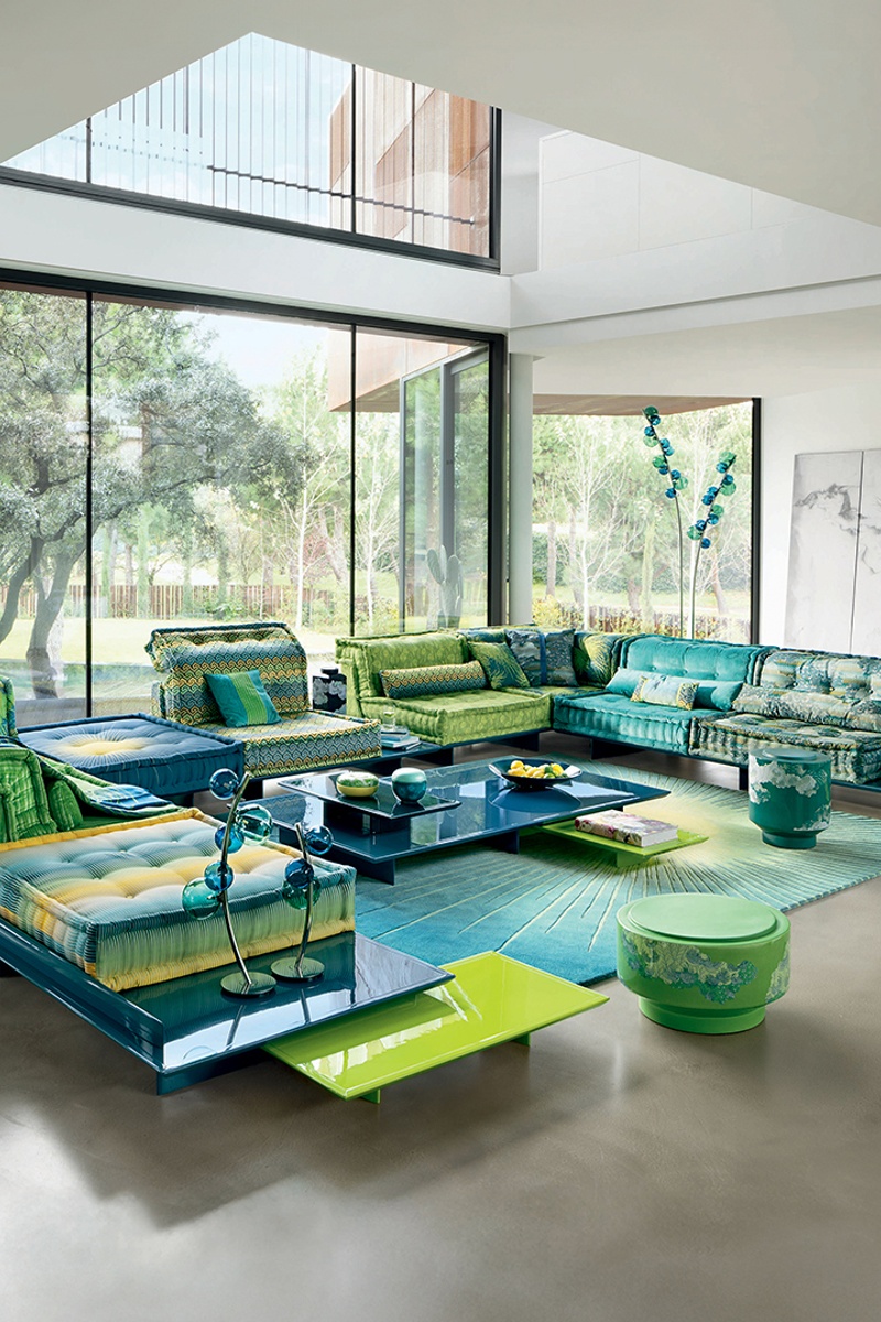 Mah Jong sofa, designed by Hans Hopfer