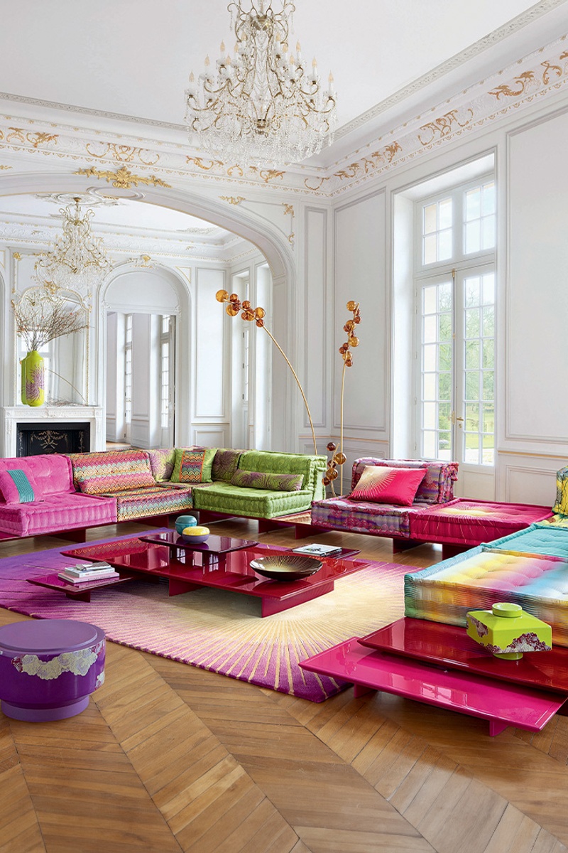 Mah Jong sofa, designed by Hans Hopfer