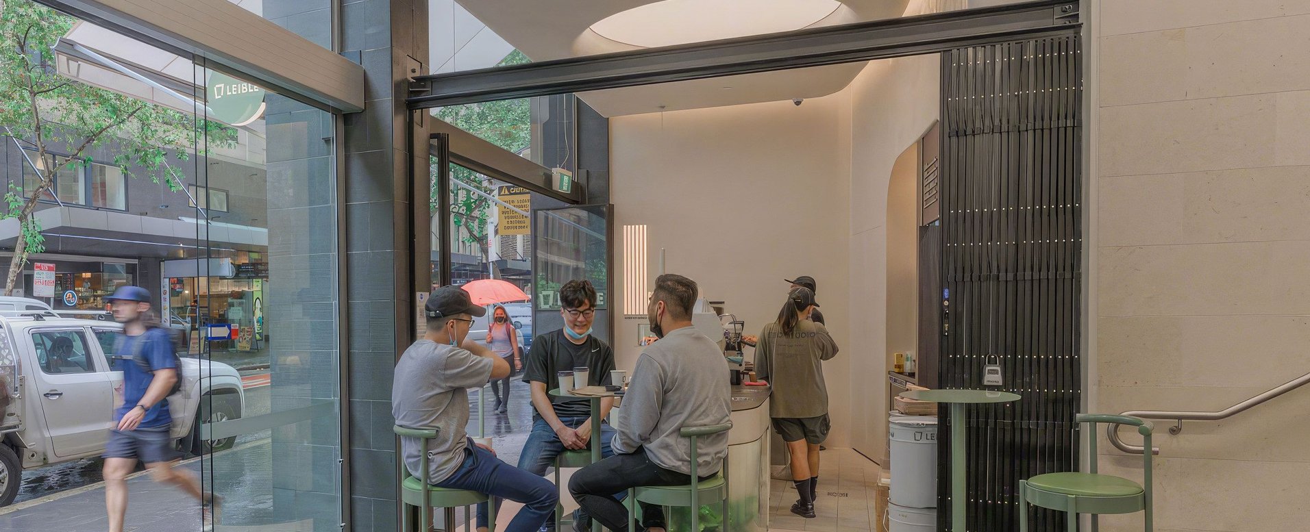 Leible Coffee York Street Australia by Barrisol ArchiPro AU