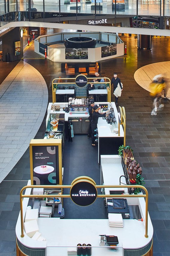 Cakes by Max Brenner Highpoint, VIC Anouk & Co ArchiPro AU