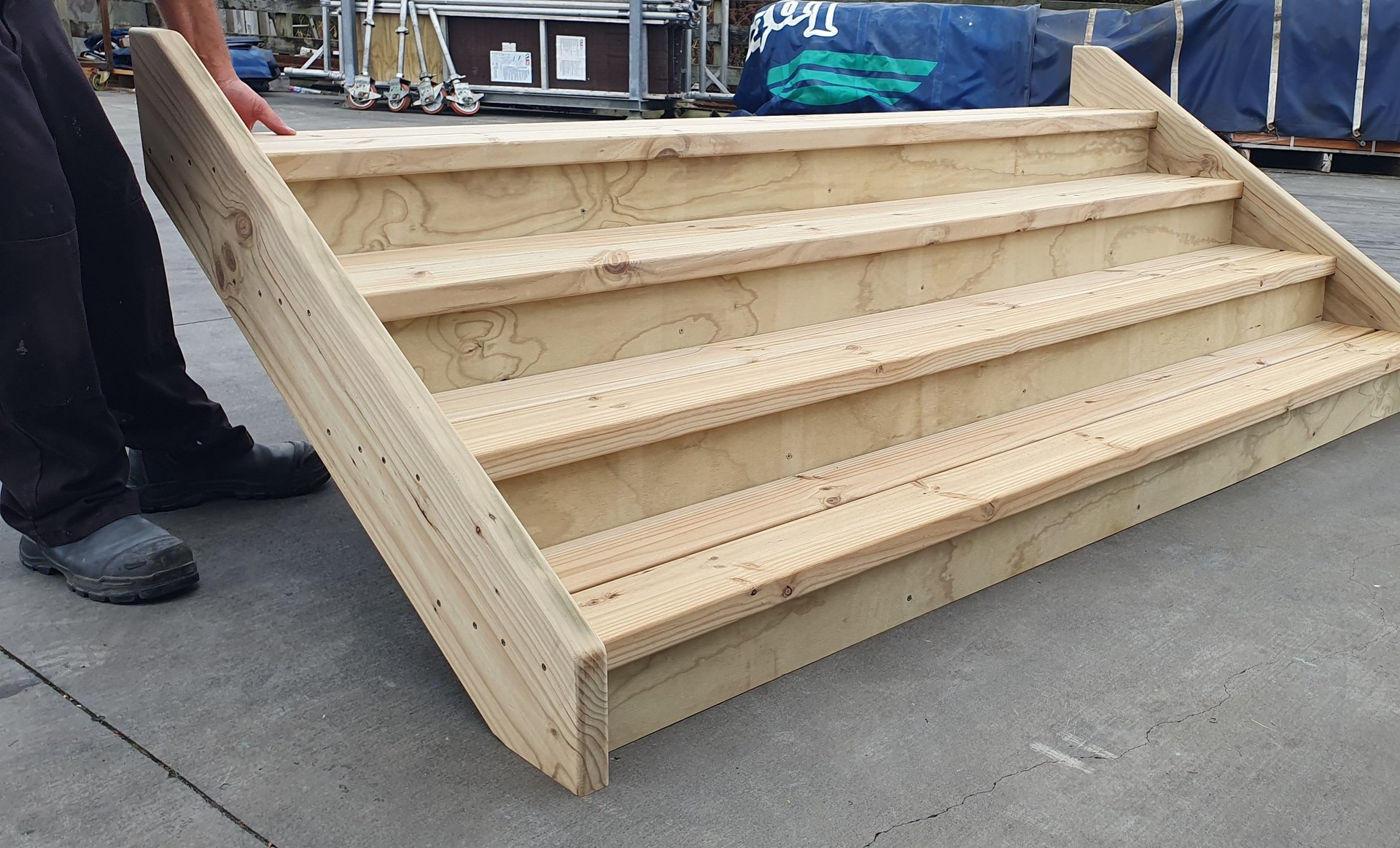 Custom Timber Stairs – Interior & Exterior