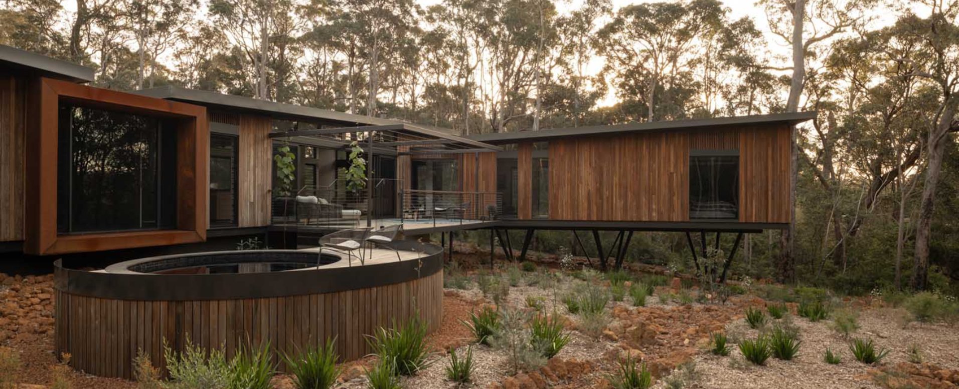 Treehouse Margaret River by Sculpt Fireplace Collection ArchiPro AU