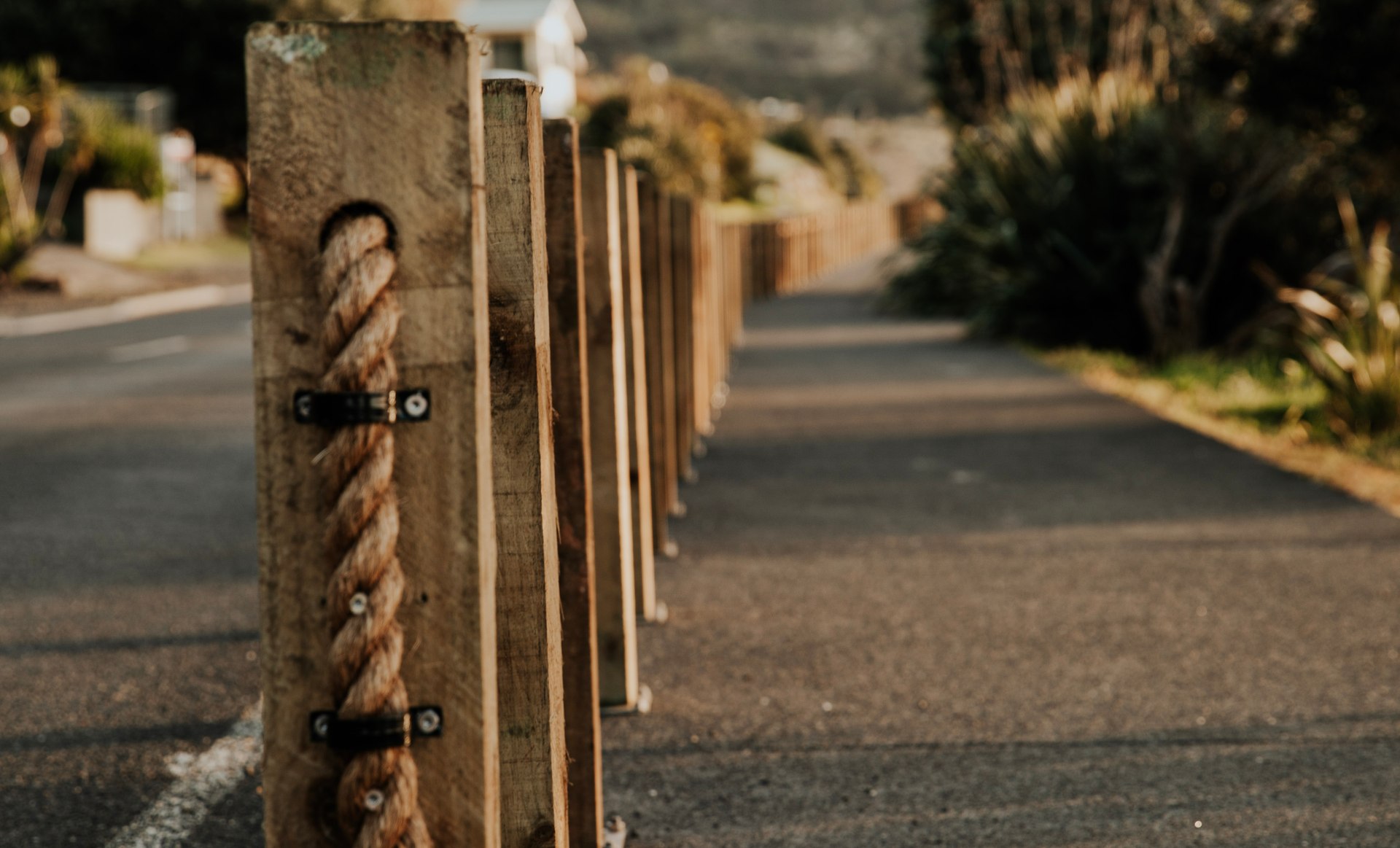West Coast Bollard Fence