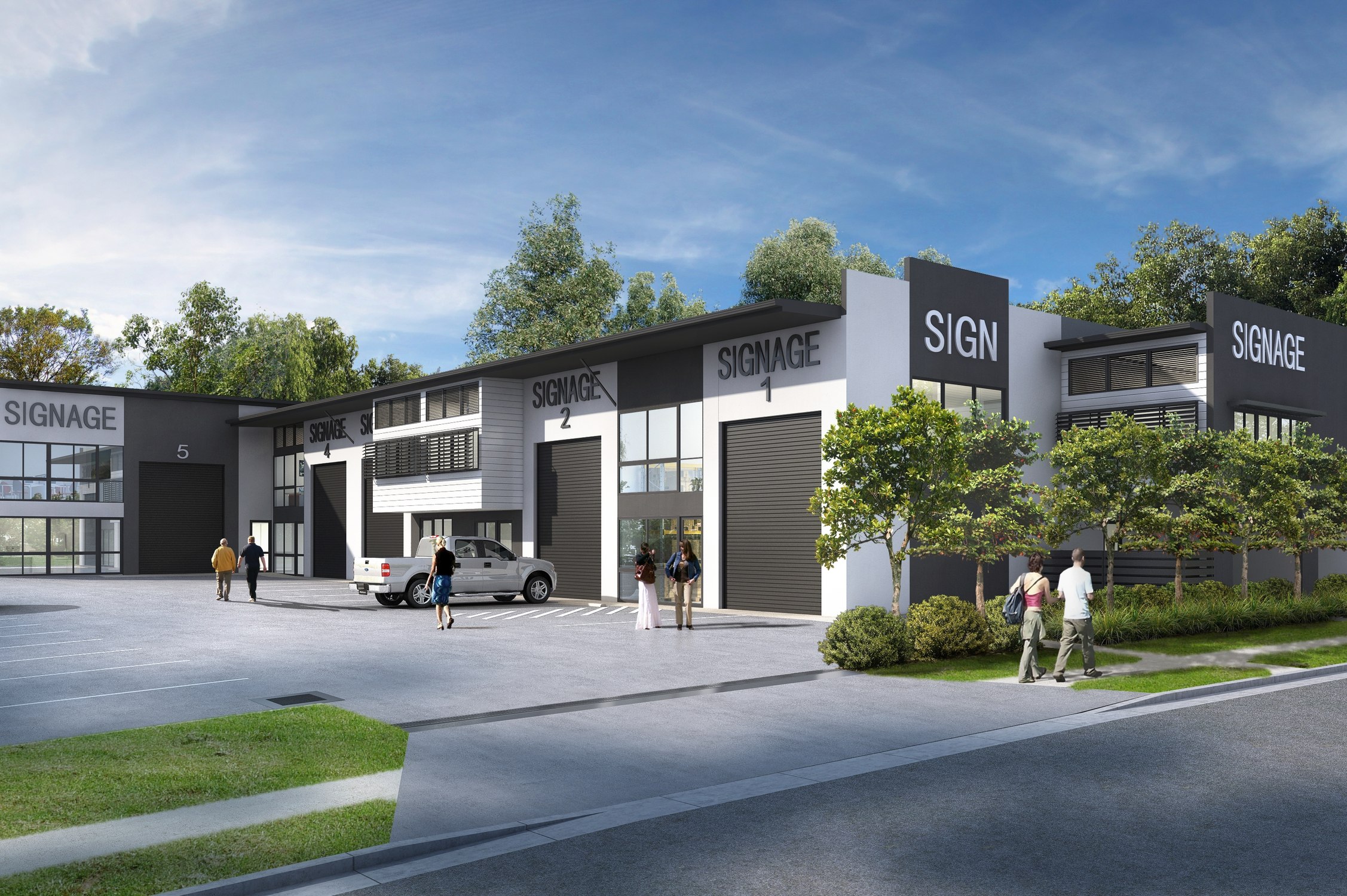 External Commercial Renders | ArchiPro AU