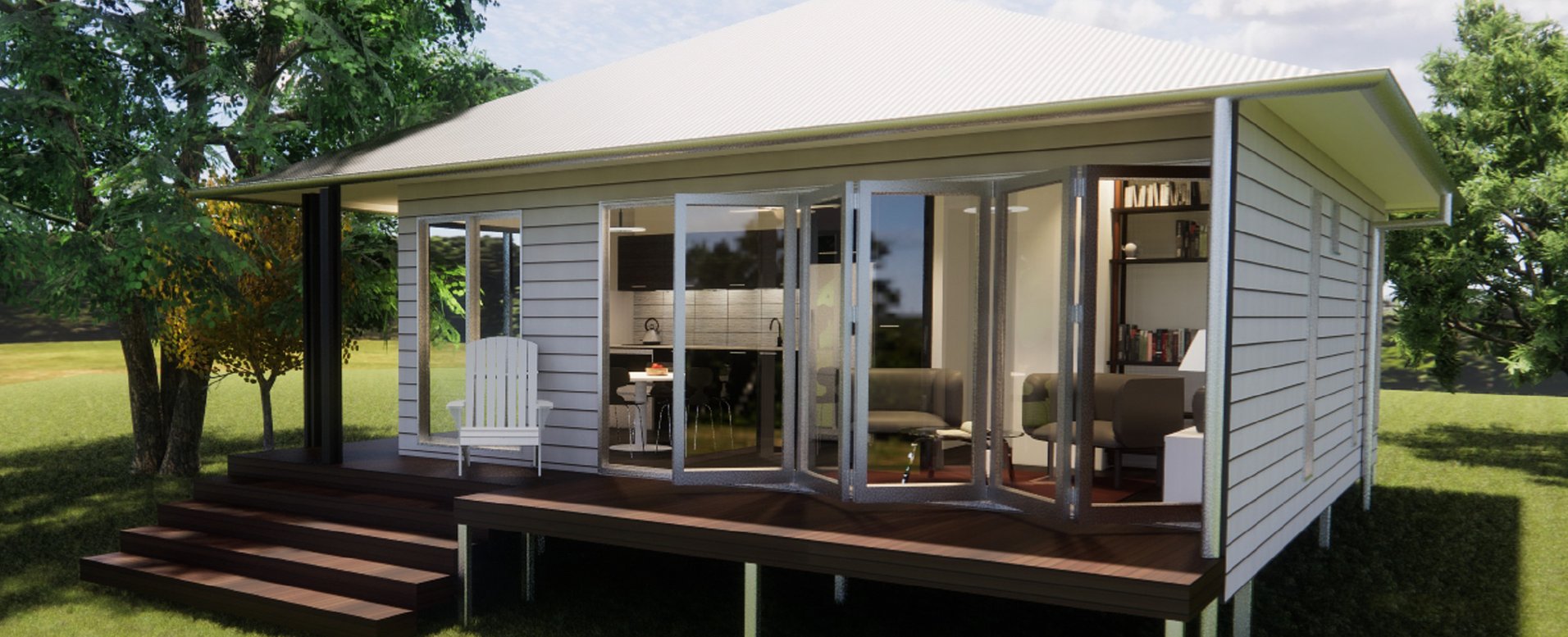 Eerwah Vale Retreat by Pavilion OffGrid Homes ArchiPro AU